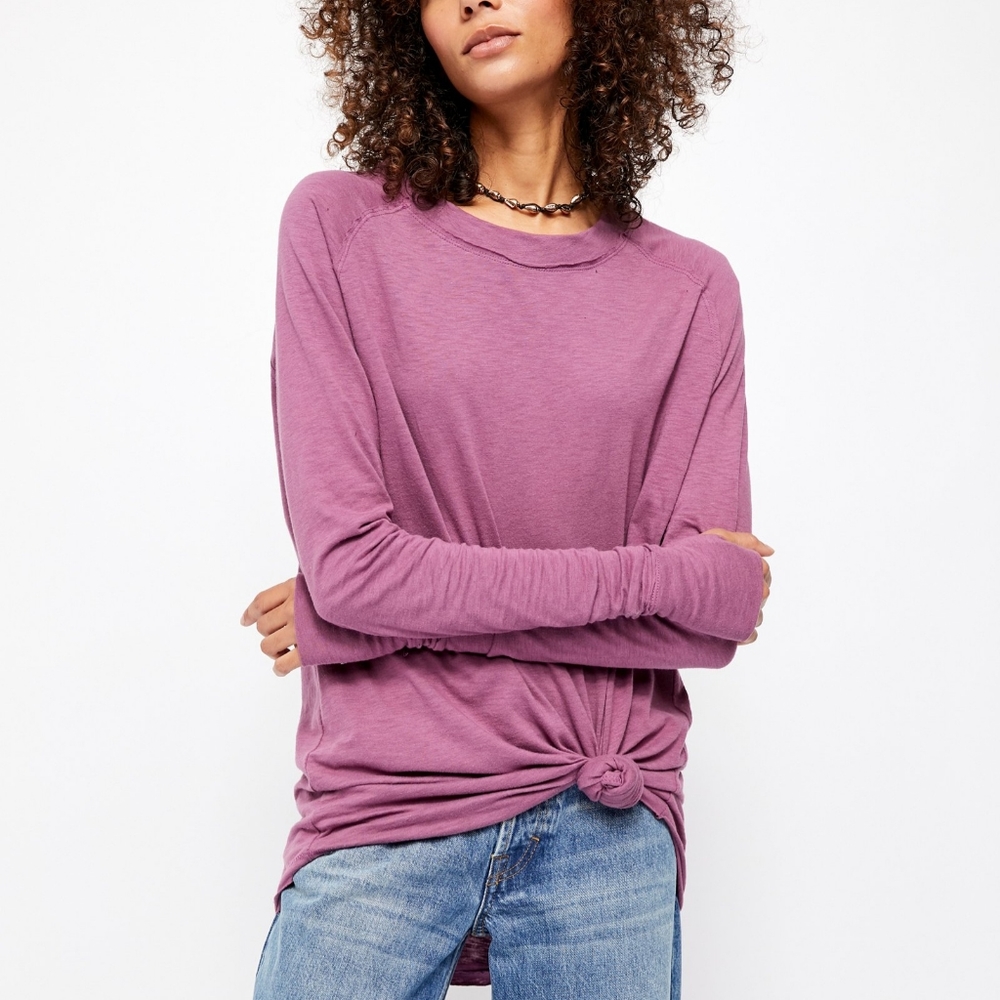 Free People Arden Sz Small Plum